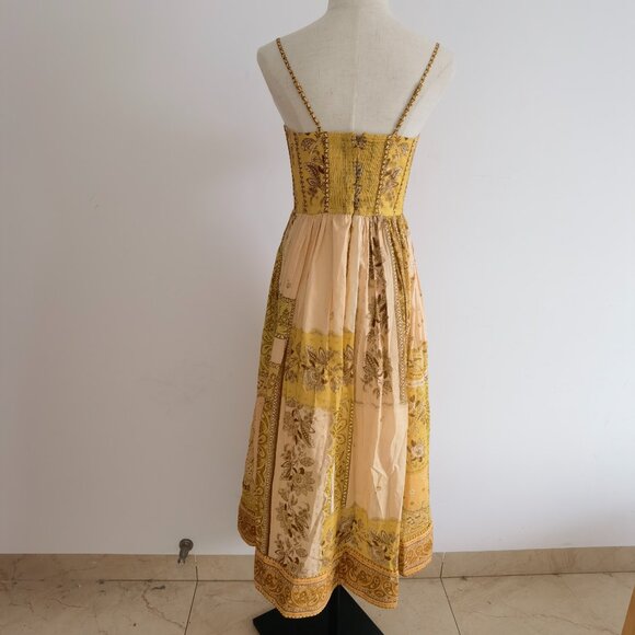 Zimmermann Lucky bandana-print cotton-voile midi dress - Picture 11 of 13